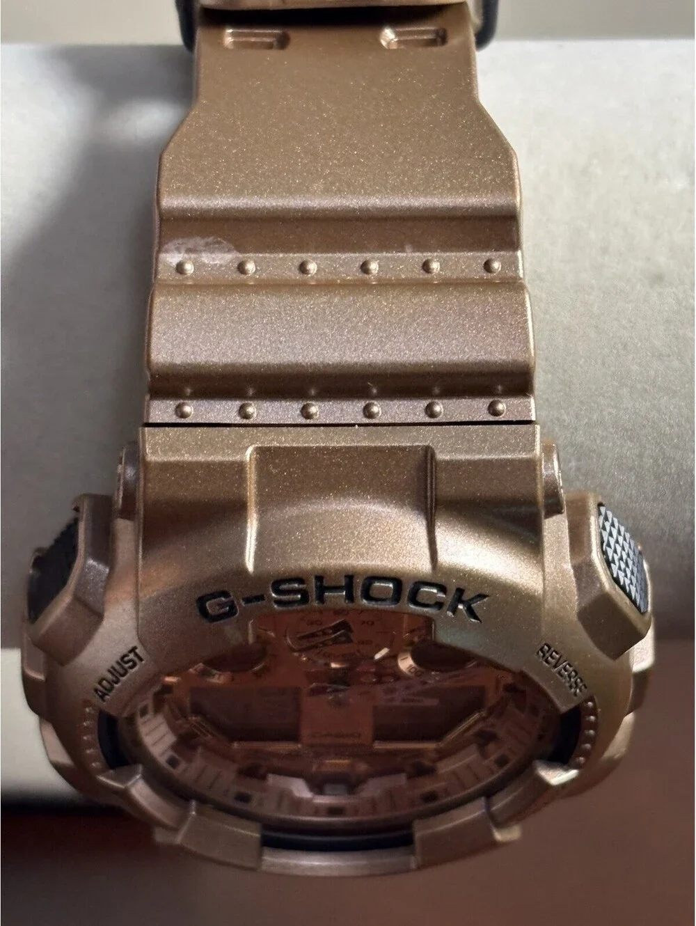 Casio G-Shock GA-100GD-9A Rose Gold Metallic Analog Digital Watch GA100 (5081)